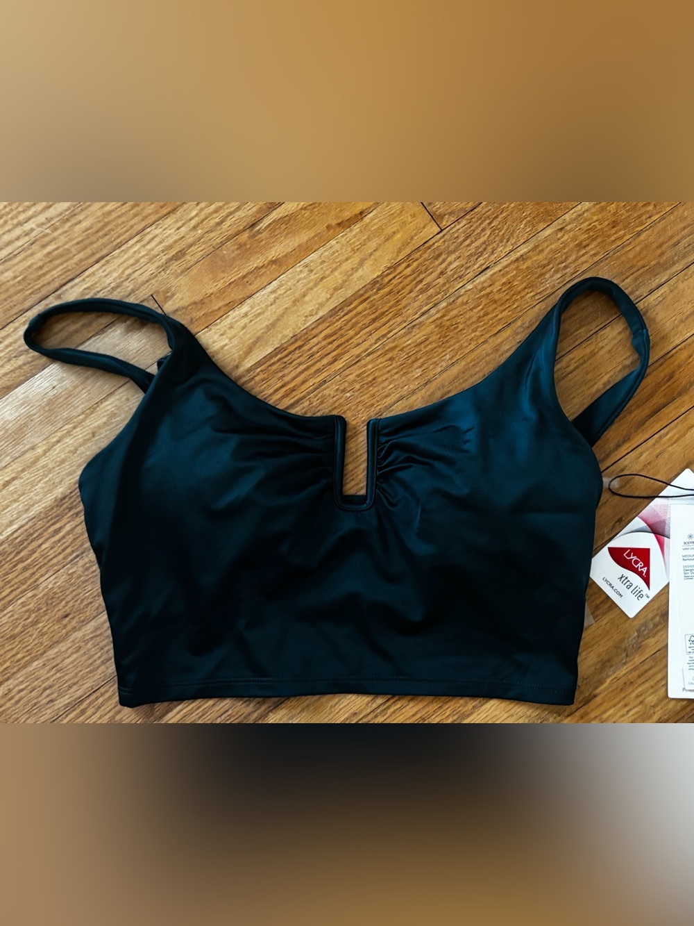Calia Ubar Longline Bikini Top Seagreen